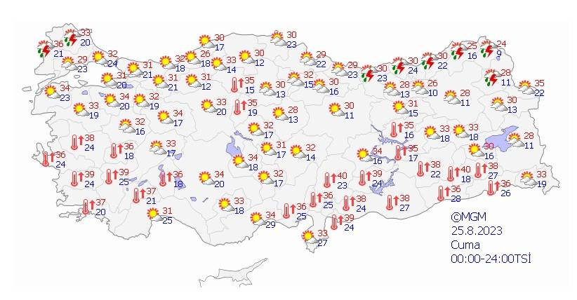 Meteoroloji’den o iller için sağanak uyarısı. Hafta sonu hava nasıl olacak? - Resim: 13